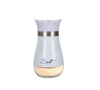 Lot de 2 salières en acier inoxydable et verre | Bouteille d'assaisonnement pour cuisine claire pour savoir quand remplir des gadgets de cuisine pour la maison, pique-nique