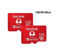 Lot de 2 SanDisk Carte microSDXC UHS-I pour Nintendo Switch 128 Go 100/90Mb/s - Produit sous licence Nintendo
