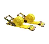 Lot de 2 Sangles à cliquet E-Track 5,1 cm x 4,6 m, 2000 kg