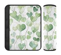 Lot de 2 sangles de ceinture de sécurité pour la Saint-Valentin - Pour protéger votre cou et vos épaules - Pour berline funda para cinturón de carro