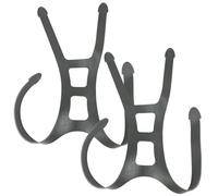 Lot de 2 sangles de harnais tête en silicone élastique pour masque respiratoire intégral