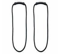 Lot de 2 sangles de rangement portables pour tuyau, corde, câbles de maison, cave, atelier de camping-car, boa