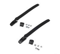 Lot de 2 sangles de rechange réglables pour patins à roues alignées avec boucle de serrage, vis et écrous conçus pour les rollers utilisés par tous les âges