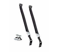 Lot de 2 sangles de sécurité anti-basculement pour meubles et écrans plats | Sangle robuste | Boucle en métal | Pas de pièces en plastique | Noir Safety Innovations