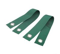 Lot de 2 sangles de soutien en nylon pour stabilisation des ouragans, ceinture flexible coupe-vent avec écorce, pour le jardinage en plein air pour jeunes arbres, prévention des dommages causés par