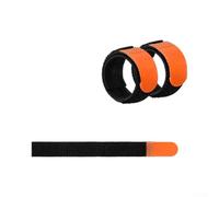Lot de 2 Sangles Élastiques pour Moulinet de Pêche - pour accessoire Nylon Flexible pour Fixer Ligne et Bobine - Idéal Carpe et Truite pour en Eau Douce Mer - Taille 1.5x15cm(2.0 * 20cm orange)