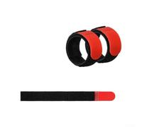 Lot de 2 Sangles Élastiques pour Moulinet de Pêche - pour accessoire Nylon Flexible pour Fixer Ligne et Bobine - Idéal Carpe et Truite pour en Eau Douce Mer - Taille 1.5x15cm(2.0 * 20cm red)