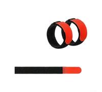 Lot de 2 Sangles Élastiques pour Moulinet de Pêche - pour accessoire Nylon Flexible pour Fixer Ligne et Bobine - Idéal Carpe et Truite pour en Eau Douce Mer - Taille 1.5x15cm(1.5 * 15cm red)