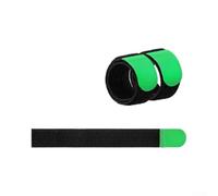 Lot de 2 Sangles Élastiques pour Moulinet de Pêche - pour accessoire Nylon Flexible pour Fixer Ligne et Bobine - Idéal Carpe et Truite pour en Eau Douce Mer - Taille 1.5x15cm(3.0 * 25cm green)