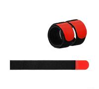 Lot de 2 Sangles Élastiques pour Moulinet de Pêche - pour accessoire Nylon Flexible pour Fixer Ligne et Bobine - Idéal Carpe et Truite pour en Eau Douce Mer - Taille 1.5x15cm(3.0 * 25cm red)
