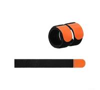 Lot de 2 Sangles Élastiques pour Moulinet de Pêche - pour accessoire Nylon Flexible pour Fixer Ligne et Bobine - Idéal Carpe et Truite pour en Eau Douce Mer - Taille 1.5x15cm(3.0 * 25cm orange)