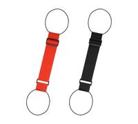 Lot de 2 sangles élastiques réglables pour bagages, sangles de fixation pour bagages, cordons fixes, cordes de cerclage pour bagages, convient pour emballer des sacs et des sacs de voyage