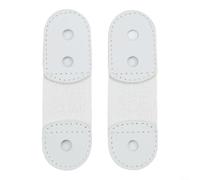 Lot de 2 sangles en dentelle pour patins artistiques pour maintenir l'intégrité du laçage et soutenir une performance constante du patin (noir)