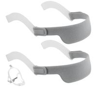 Lot De 2 Sangles Pour Casque CPAP Dreamwear, Sangle Frontale Avec Boucle En Silicone, Bandeau Cpap Réglable, Bandeaux De Rechange Réutilisables Pour Masque Nasal CPAP Dreamwear (Masque Non Inclus)