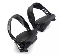 Lot de 2 sangles réglables pour pédales de vélo d'appartement conçues pour s'adapter à la plupart des équipements de fitness pour un contrôle stable de la pédale