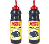LOT DE 2 Sauce Colona 500ML | TOUS LES GOÛTS | Grand Format | Flacon Souple (Andalouse)