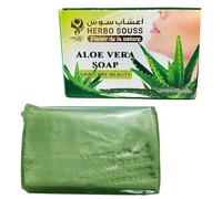 Lot de 2 Savons Aloe Vera - Savon Naturel Hydratant - Visage & Corps - Fabriqué à Base de Plantes - 70g x2 - Pour Tous Types de Peau