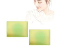 Lot de 2 savons antibactériens au citron pour le corps avec beurre de karité, pour éclaircir et hydrater les peaux grasses ou sèches, hydratation nourrissante et mousse crémeuse pour une peau