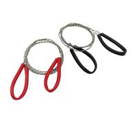 Lot de 2 scies à main en fil d'acier pour le travail du bois, ergonomique, portable, jardinage, applications de construction, outil de coupe en acier