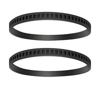 Lot de 2 scies à ruban - Pneus en caoutchouc - Design antidérapant - Installation sans outil - Convient pour les machines de travail du bois, scies à ruban, pneus de roue