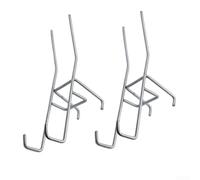 Lot de 2 seaux à miel robustes en acier inoxydable pour récolter le miel apiculture, base stable, argenté, 30 cm, outil de jardin