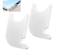 Lot de 2 sécurité de fenêtre de camping-car pour fenêtre de toit Dometic 60 x 40 cm - Sécurité supplémentaire pour Dometic Midi Heki - Protection contre les tempêtes - Accessoires de caravane - Pour