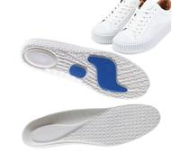 Lot de 2 semelles de sport pour chaussures de course - Semelles intérieures pour chaussures de sport pour femme - Inserts extra amortissants pour la marche, la course, l'entraînement, la randonnée