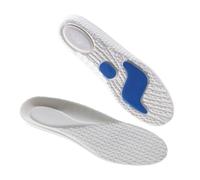 Lot de 2 semelles de sport, semelles de chaussures de course, semelles intérieures de chaussures de sport pour femme, inserts extra amortissants pour la marche, la course, l'entraînement, la randonnée