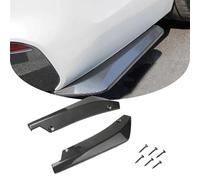 Lot de 2 séparateurs de Pare-Chocs arrière pour VW T5, T5.1, T6, T6.1, Protection de Jupe d'aile latérale Automatique, becquet d'angle Enveloppant avec 6 boulons, Fibre de Carbone