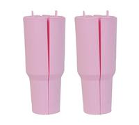 Lot de 2 séparateurs de tasse en silicone et doublure isotherme facile à nettoyer pour la maison ou le bureau