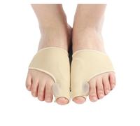 Lot de 2 séparateurs d'orteils pour hallux valgus correcteurs d'oignons, ajusteurs d'os et de pouce - Chaussettes de pédicure (peau)