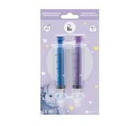 Lot de 2 Seringues de Lavage Nasal Plic Care 10ml - Nettoyage Nasal en Douceur et en Toute Sécurité pour Bébés et Enfants - Embout nasal souple sans BPA - Réutilisables