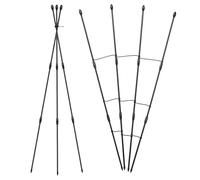 Lot de 2 Serpents de Jardin pour grimpantes - Cage à tomates d'extérieur - Rouille - Trellis de Jardin - Support pour vignes, concombres, Roses, serres de Balcon en vignoble et