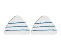 Lot de 2 serpillères de rechange en microfibre Cleanmaxx conçues pour une utilisation humide ou sèche sur différents sols lisses