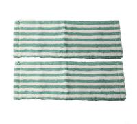 Lot de 2 serpillères de rechange en microfibre pour balai Libman - Convient pour une utilisation humide et sèche sur les sols en bois, carrelage, vinyle, marbre, pierre