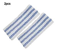 Lot de 2 serpillères en microfibre pour Polti Vaporetto Kit Vaporflexi Brush Eco Pro 3.0