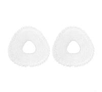 Lot de 2 serpillères humides et sèches pour Narwal pour freo Z10 Ultra pour Z for x10 Pro - Chiffon en fibre ultra fine pour nettoyer efficacement les gouttes d'huile, les traces de poussière, les