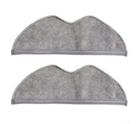Lot de 2 serpillères lavables en machine en microfibre pour aspirateur robot Xiaomi E5 pour utilisation répétée et durabilité