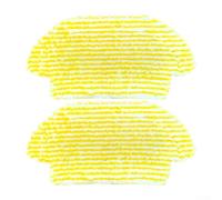 Lot de 2 serpillères lavables et réutilisables en microfibre compatibles avec les aspirateurs robots Karcher Rcv 3 et Rv3 pour un nettoyage efficace du sol et hygiénique pour les soins à domicile