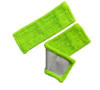 Lot de 2 serpillères réutilisables compatibles avec les serpillères 3M Scotch-Brite M-005, serpillères en microfibre pour sol en bois dur à utiliser humide ou à sec, convient pour balai pliable de