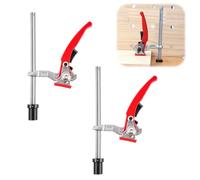 Lot de 2 serre-joints de 20 mm pour tables multifonctions, pinces à serrage rapide pour meulage, coupe