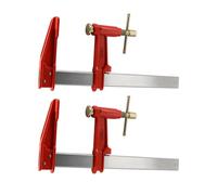 Lot de 2 serres joints à pompe 30 cm - Acier laminé - Longueur de serrage 30 cm - Frein anti glissement