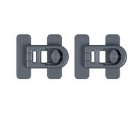 Lot de 2 serrures de porte de réfrigérateur à l'épreuve des enfants pour tiroirs, armoires, lave-vaisselle, poubelle et placards