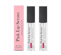 Lot de 2 sérums à lèvres roses,repulpeurs à lèvres,huile à lèvres naturelle à couleur changeante,lèvres belles et radieuses,teinture à lèvres hydratante pour femmes,hydratation et réduit les ridules