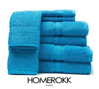 Lot de 2 Serviettes 100 x 150 Turquoise - HOMEROKK