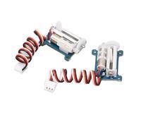 Lot de 2 Servomoteurs Numériques pour Avion RC, 1,5 G Micro 900-2100us, Servo Numérique Linéaire pour Mini Drone, Avion à Voilure Fixe, Micro Servo Numérique 3,7 V-6 V pour