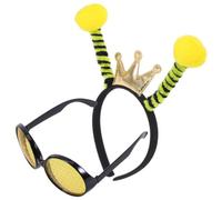Lot de 2 Set de Set de Bandeaux Abeille en Tissu, Style Fête, Confortables