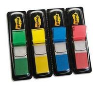 Lot de 2 sets de 4 x 35 marque-pages étroits assortis vifs, format 12 x 44 mm G
