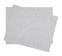 Lot de 2 sets de table 35x45 cm UNICO gris