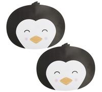 Lot de 2 sets de table d'animaux 33x41 cm collection ANIMAUX pingouin